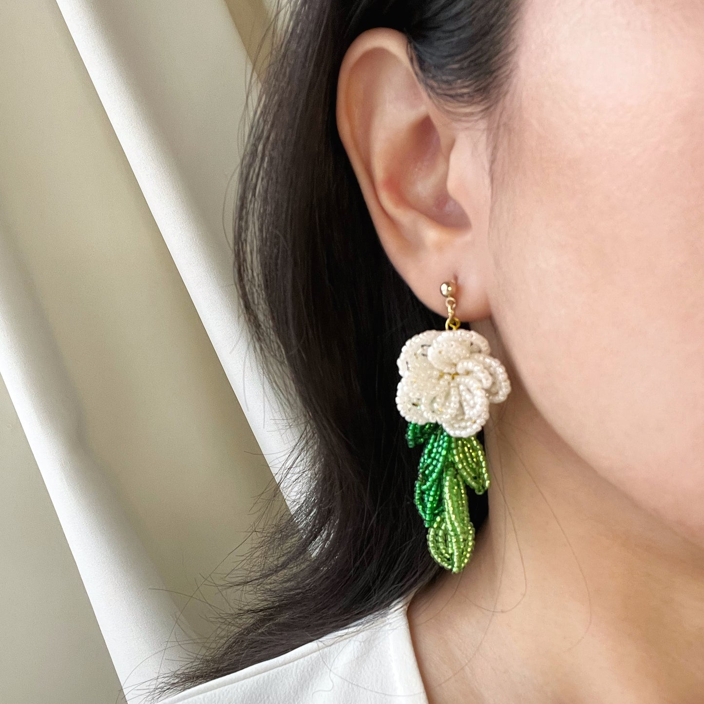 Sampaguita Cascade Earrings