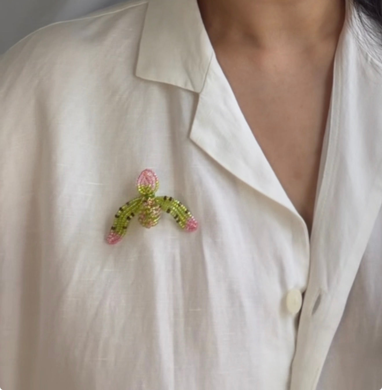 Philippine Orchid Brooches