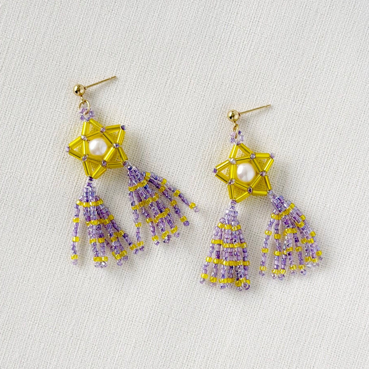 Classic Parol Earrings - Ube Keso