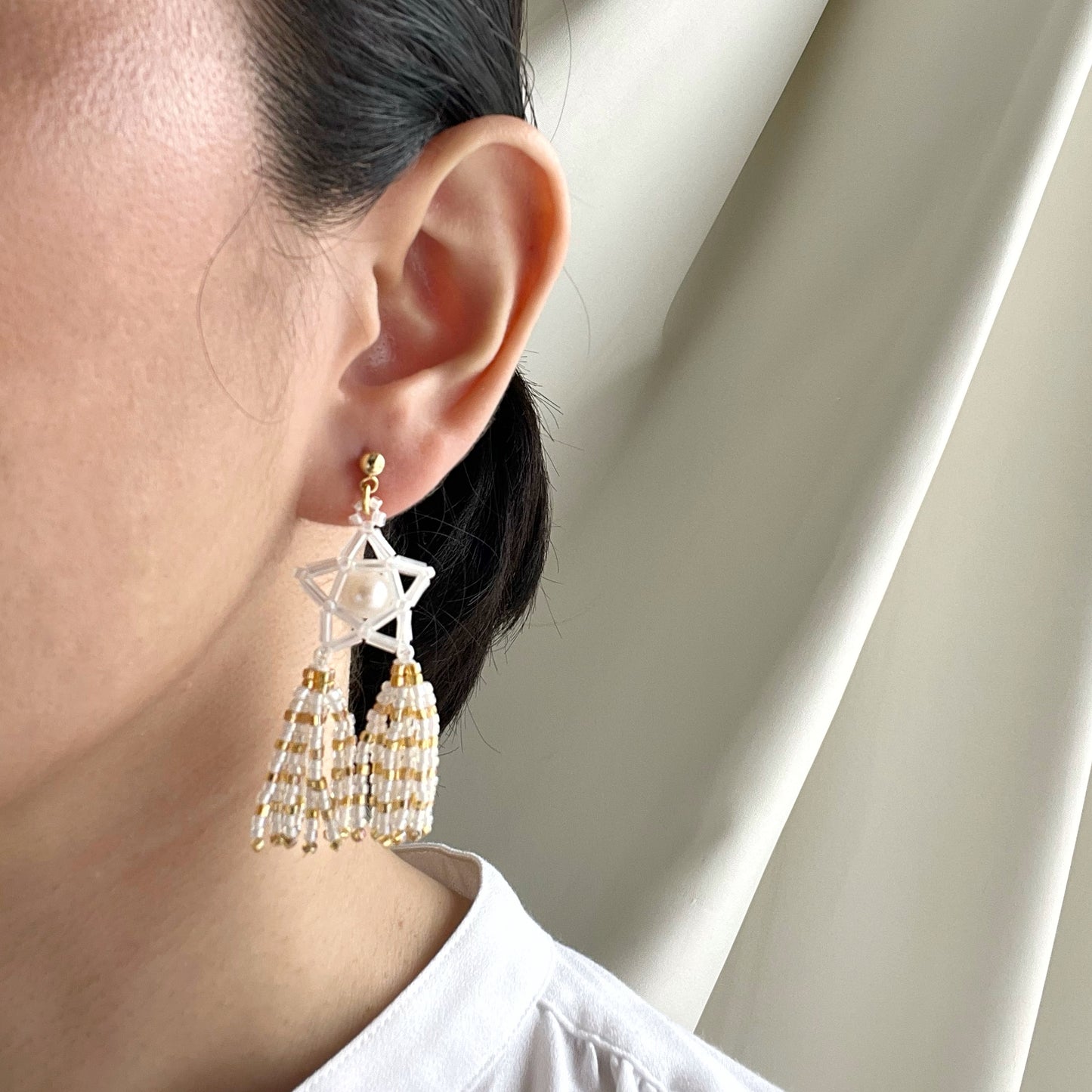 Classic Parol Earrings - Candy Red