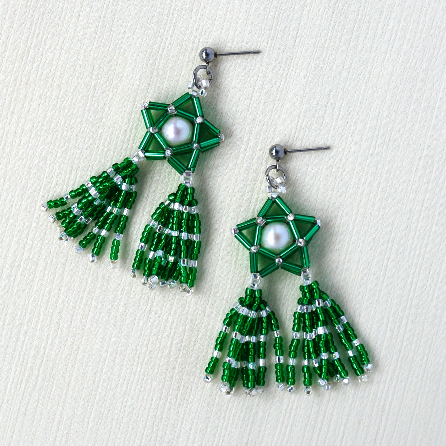 Classic Parol Earrings - Evergreen