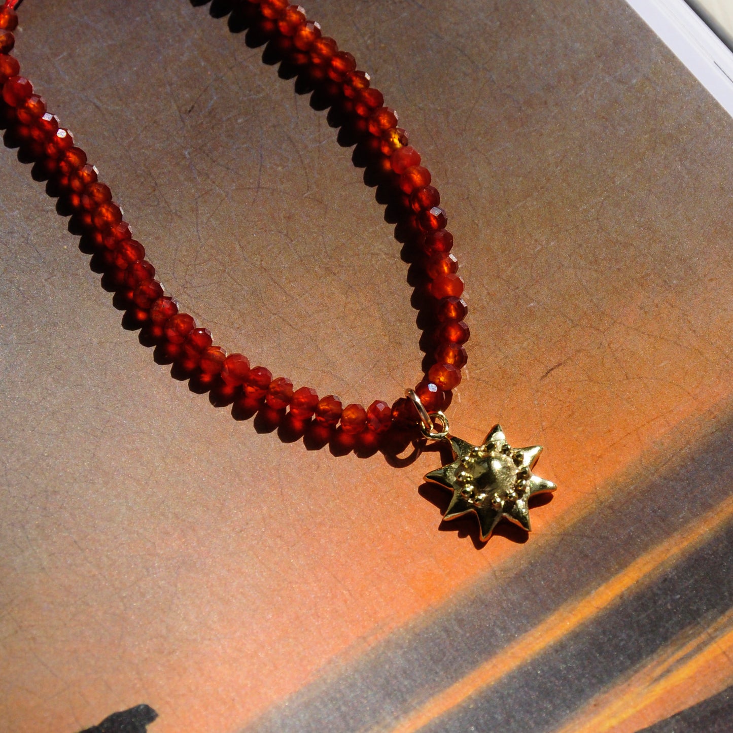 Red Agate Necklace
