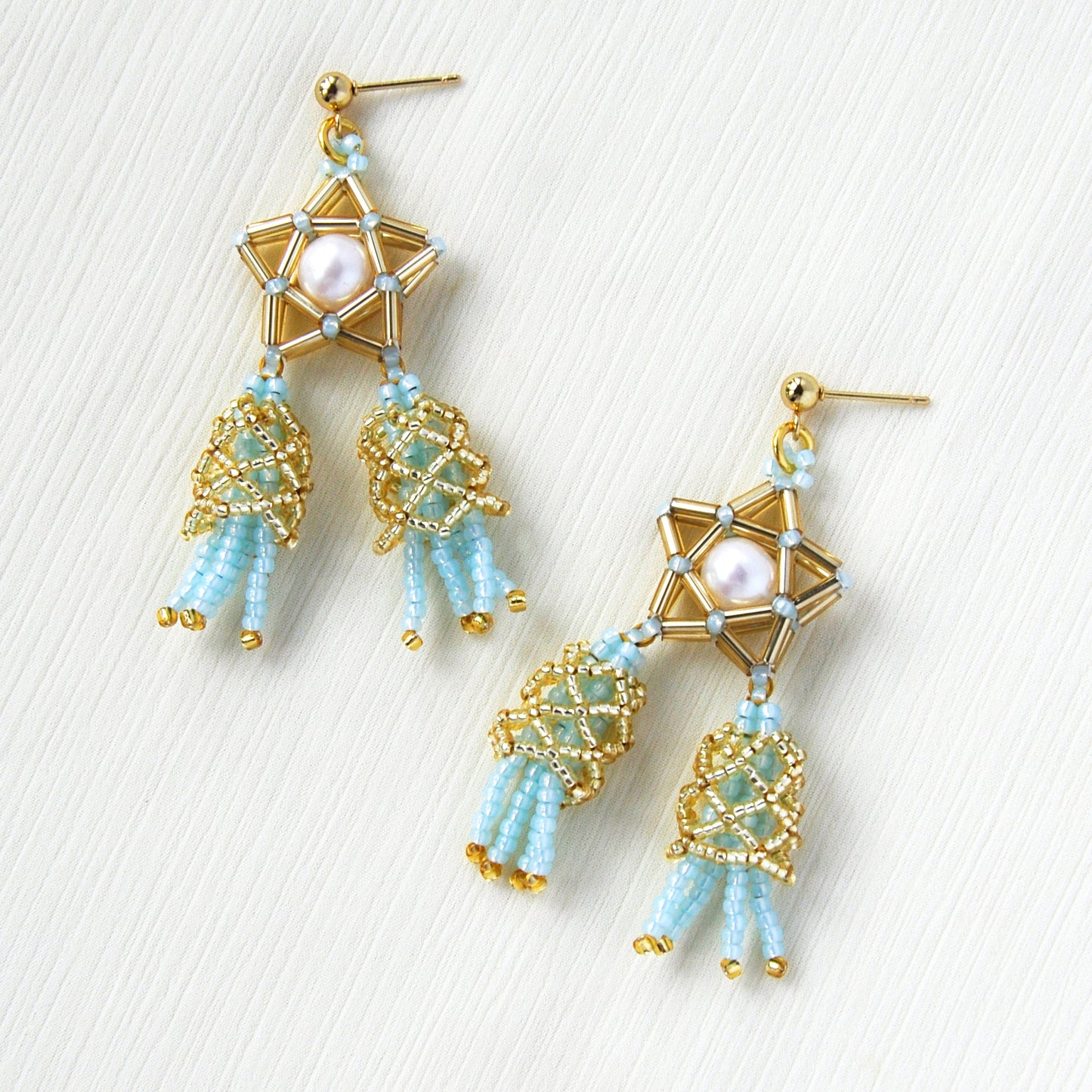 Ruffled Classic Parol Earrings