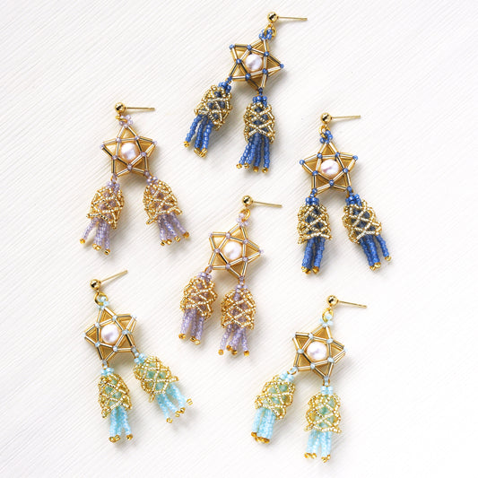 Ruffled Classic Parol Earrings