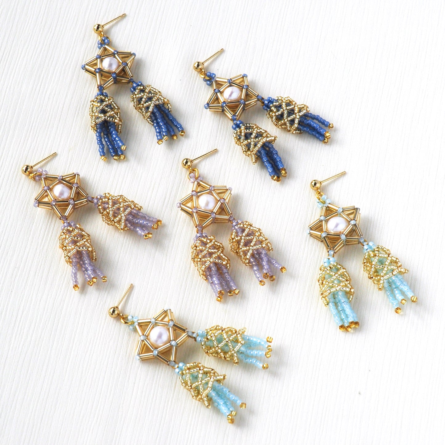 Ruffled Classic Parol Earrings